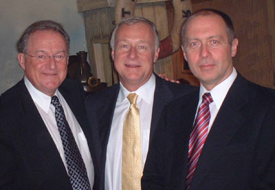 David Karcher и Президент ASCRS Roger Steinert M.D., Москва 2005г.