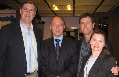 Eric Donnenfeld, Elena Vialov и Kerry Solomon (Москва, 2008г.)